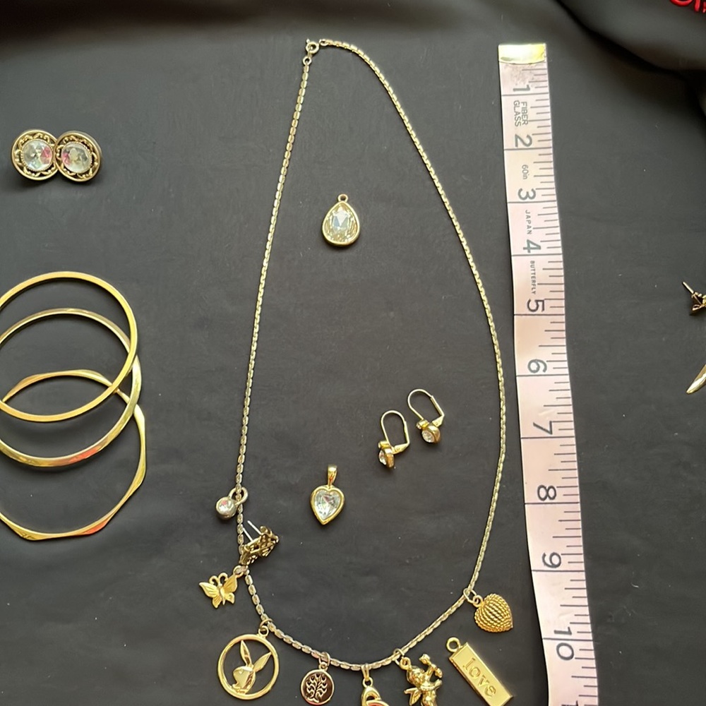 Gold Tone Jewelry Charms Bundle - Picture 9 of 9